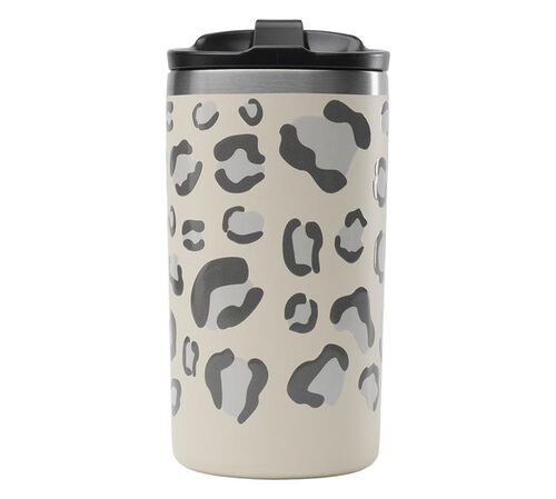Travel mug isotherme sable l&eacute;opard - 35 cl - QWETCH image number 1