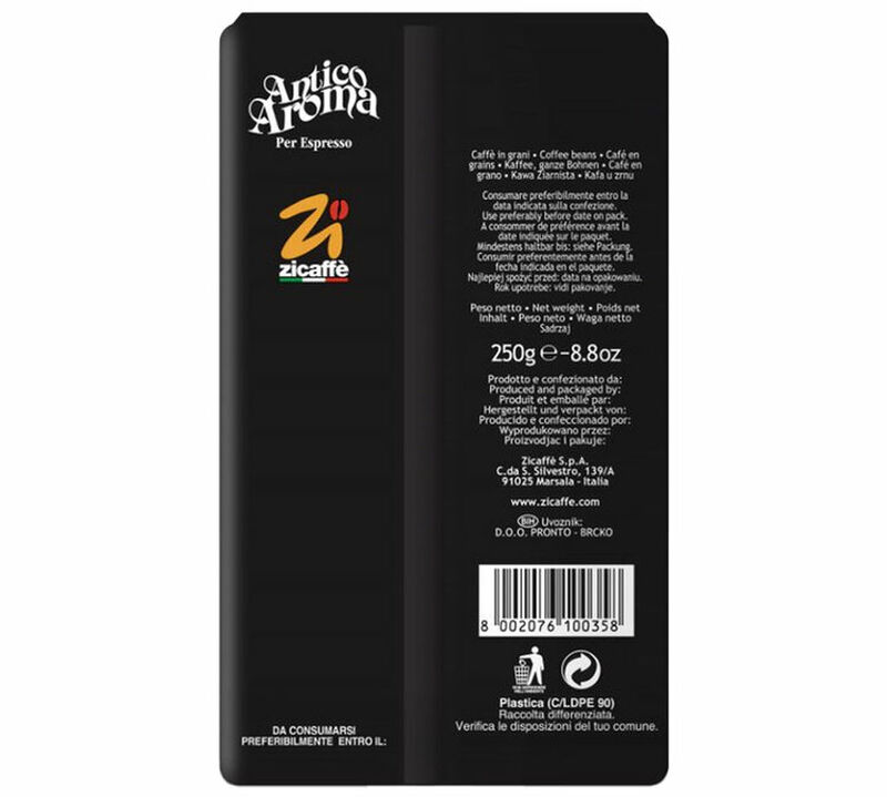 Zicaff&egrave; Coffee Beans Antico Aroma - 250g image number 1