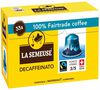 33 Nespresso* compatible Original Decaffeinato capsules - LA SEMEUSE image number 0