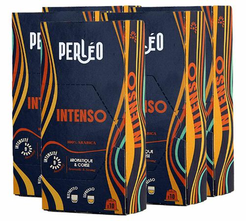50 capsule compatibili Nespresso* Original Intenso &ndash; Perl&eacute;o
