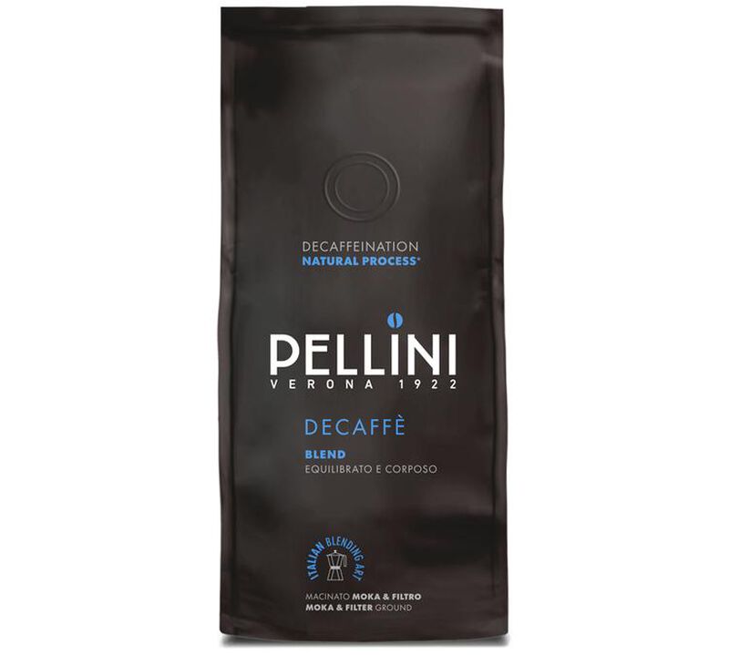 Pellini Top Decaffeinated Ground Coffee Decaffeinato - 185g image number 0