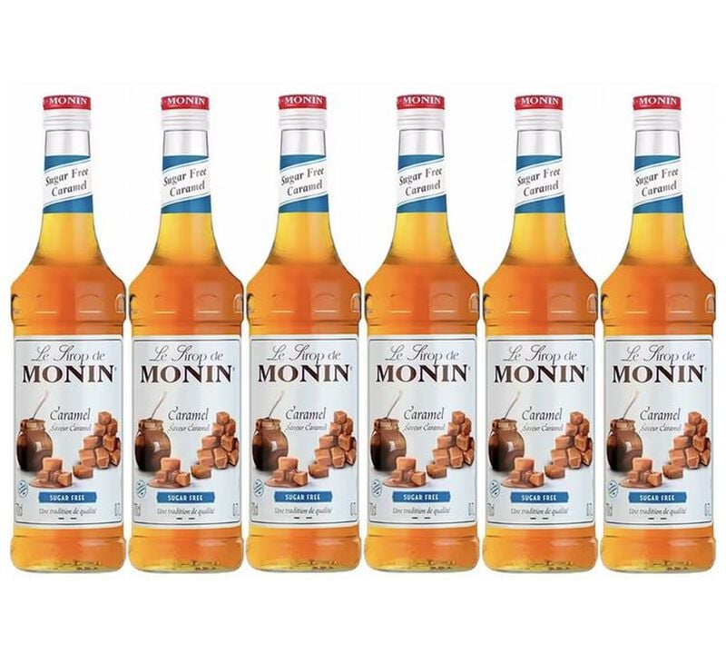 Monin Sirup Karamell ohne Zucker 6 x 0,7 L image number 0