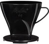 Dripper Melitta 1x4 plastica nera image number 0