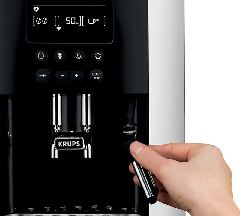 Expresso Broyeur Krups Arabica Noire Argent YY3075FD image number 5