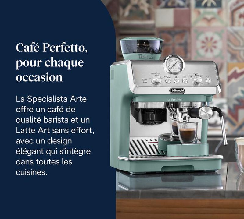 DeLonghi La Specialista Arte EC9155.GR Green + Kit Barista image number 7