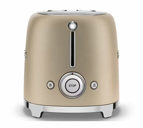 Set Petit-D&eacute;jeuner Grille-Pain TSF01CHMEU et Bouilloire KLF03CHMEU Or mat - SMEG image number 6