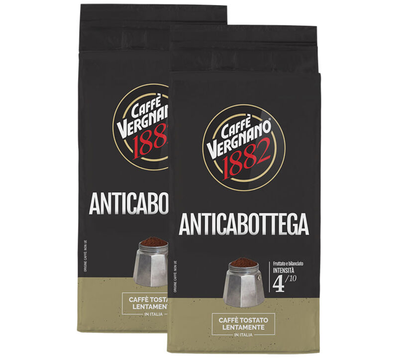 Caff&egrave; Vergnano - Caff&egrave; macinato - Arabica Antica Bottega 2 x 250 g image number 0