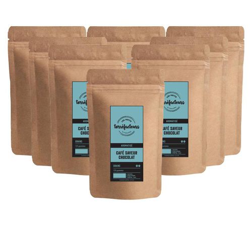 Les Petits Torr&eacute;facteurs Coffee Beans Chocolate Flavoured Coffee Beans - 1kg (8 x 125g)