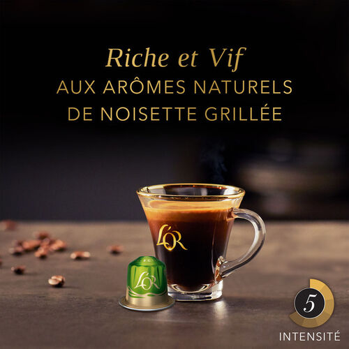 50 capsules compatibles Nespresso* Original Noisette - L'OR ESPRESSO image number 2