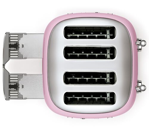 Grille-pain TSF03PKEU 4 tranches Rose vernis - SMEG image number 3