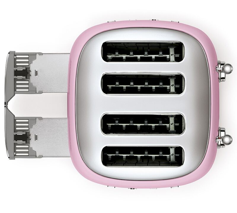 Grille-pain TSF03PKEU 4 tranches Rose vernis - SMEG image number 3