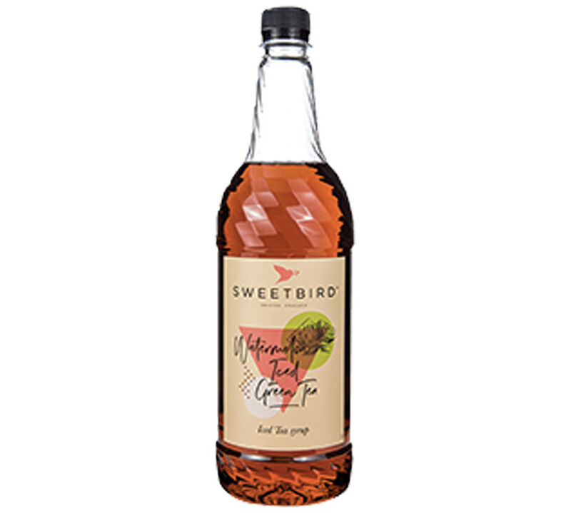 Sweetbird Syrup - Watermelon Iced Green Tea - 1L image number 0