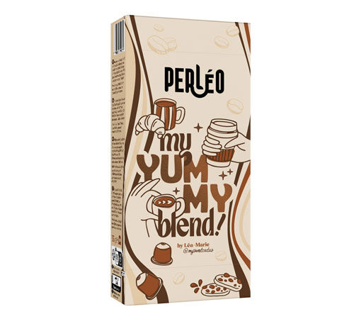10 Capsules compatible with Nespresso* Original - My Yummy Blend Perl&eacute;o x My Sweet Cactus image number 1