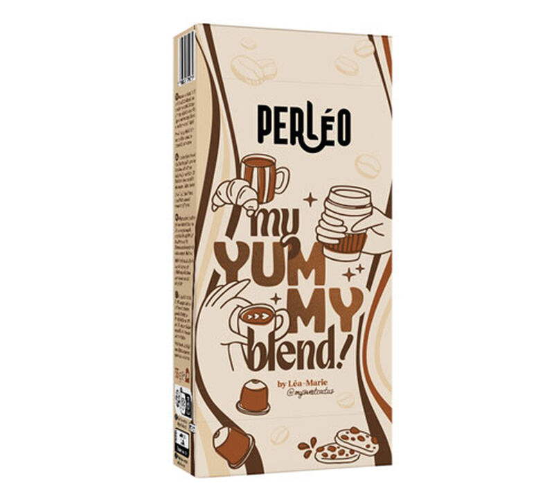 10 Capsules compatible with Nespresso* Original - My Yummy Blend Perl&eacute;o x My Sweet Cactus image number 1