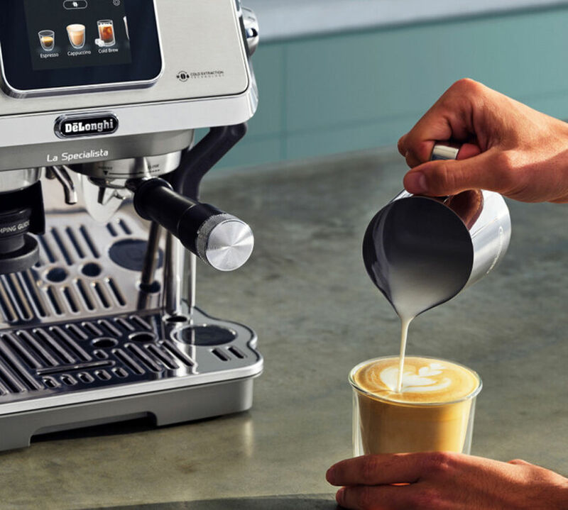 Machine expresso avec broyeur DELONGHI La Specialista touch EC9455.M M&eacute;tal image number 8