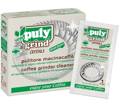 Puly GRIND&reg; Crystal Coffee grinder cleaner x 10 sachets