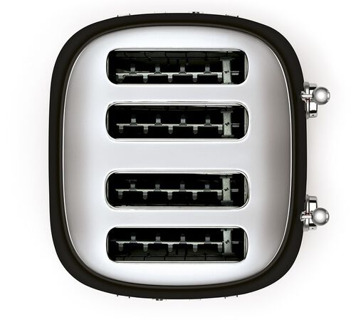 Grille-pain Smeg TSF03BLEU 4 tranches - Noir image number 4
