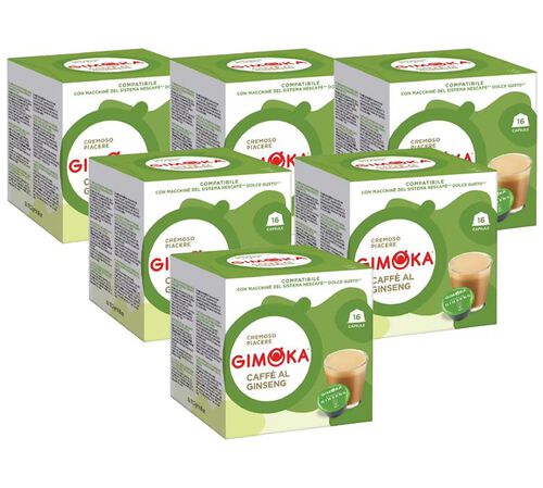 96 Nescafe* Dolce Gusto* Compatible Pods Espresso Ginseng &ndash; GIMOKA