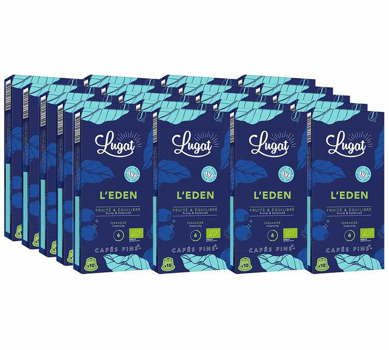 200 capsules compatibles Nespresso* Original L'Eden - LUGAT image number 0