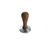 Tamper caf&eacute; JOE FREX Elegance 53 mm en acier et bois de noisetier image