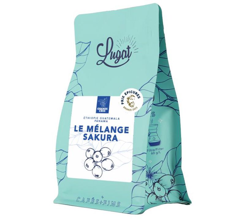 Lugat Coffee Beans Sakura Blend - 1kg image number 1