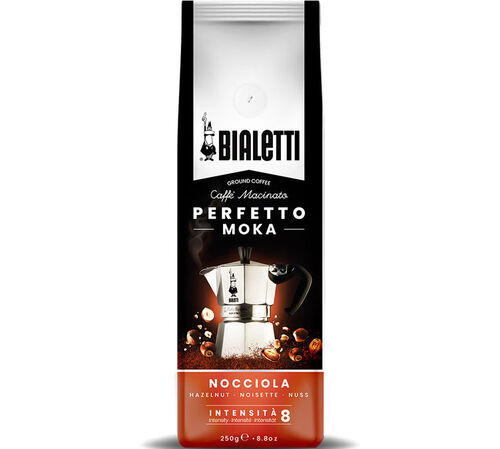 Bialetti - Caff&egrave; macinato - Perfetto Moka Nocciola 250 g