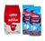 Lavazza - Kaffeebohnen Morgen & Abend Bundle &ndash; Qualit&agrave; Rossa & Decaf Intenso - 2kg image