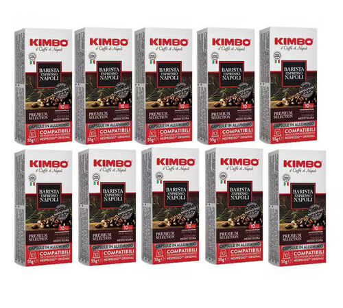 100 capsule compatibili Nespresso* Original Espresso Barista Napoli &ndash; Kimbo