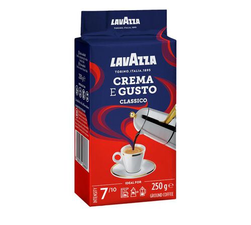 Lavazza Crema & Gusto Ground Coffee - 250g