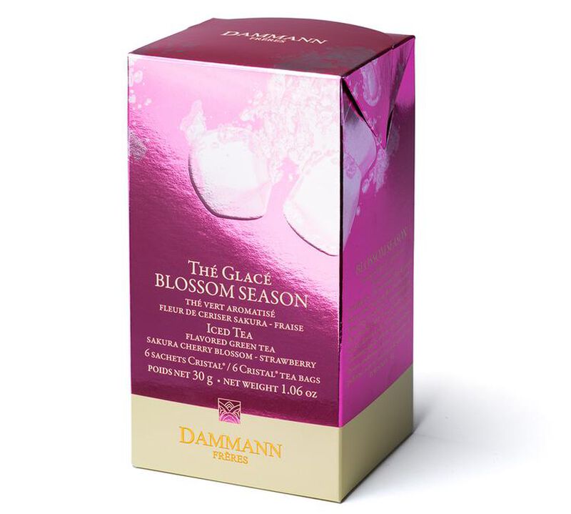 Iced Tea Blossom Season by Dammann Fr&egrave;res x 6 Tea Bags image number 0