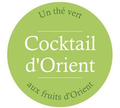 Cocktail d'Orient loose leaf green tea - 100g - Comptoir Fran&ccedil;ais du Th&eacute; image number 1