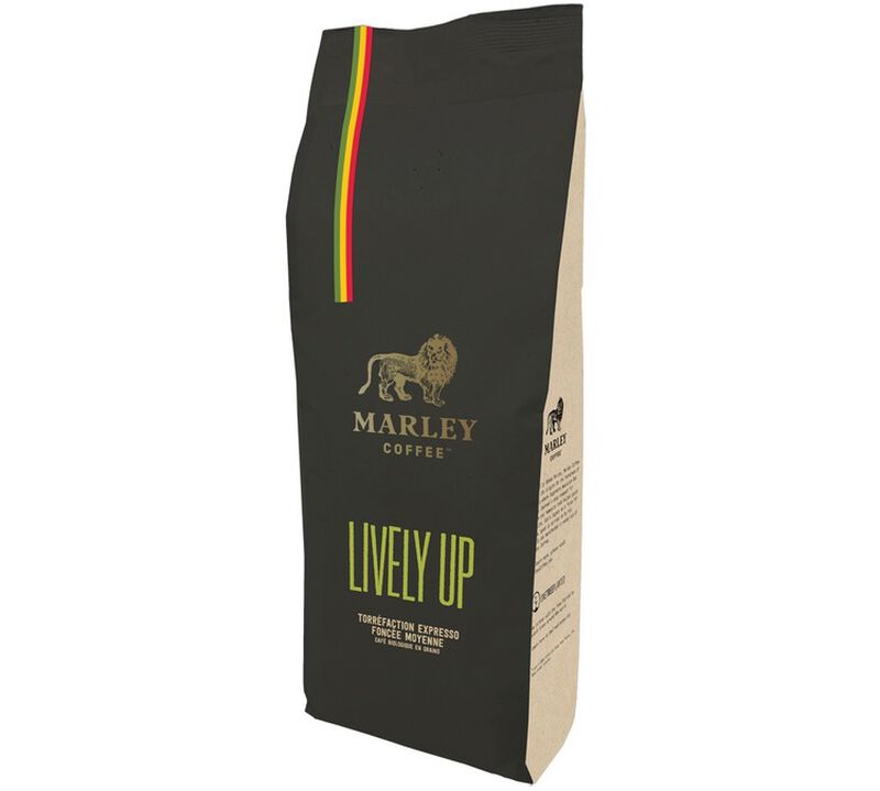 Marley Coffee Lively Up! Organic Coffee Beans - 1kg image number 0
