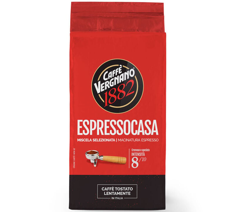 Caff&egrave; Vergnano Ground Coffee Espresso Casa - 250g image number 0