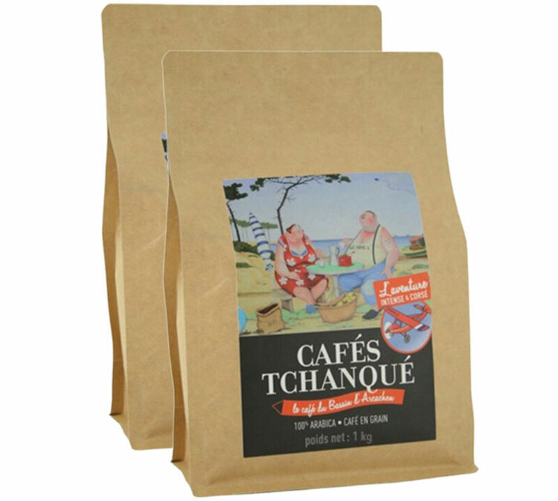 2 X 1 kg - Caf&eacute; en grain - L'Aventurier - CAF&Eacute;S TCHANQU&Eacute;S image number 0