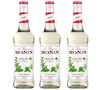 Sirop Monin - Mojito Mint (sans alcool) - 3 x 70 cl image number 0