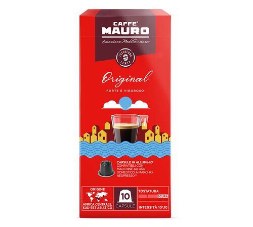 10 Nespresso* Original Compatible Capsules Original &ndash; CAFFE MAURO