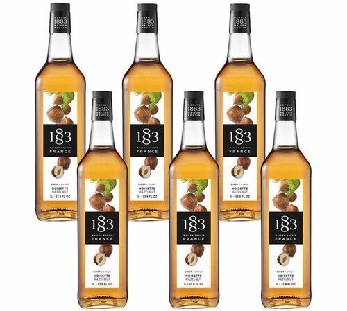 Sirop Noisette 6 x 1 L - 1883 Maison Routin