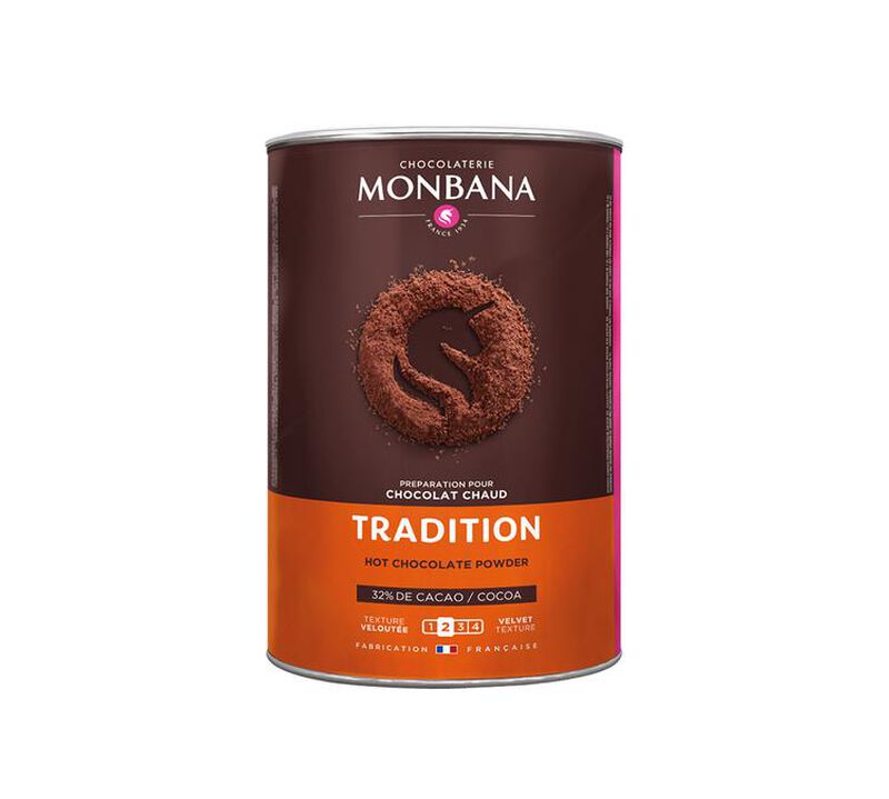 Monbana Hot Chocolate Powder Tradition - 1kg image number 0