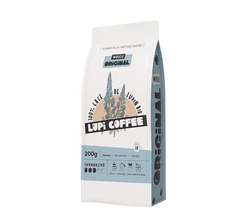 Caf&eacute; de Lupin bio Original - Moulu 200 g- LUPI COFFEE