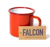 Falcon Enamelware Henkelbecher rot 0,35 L image number 1