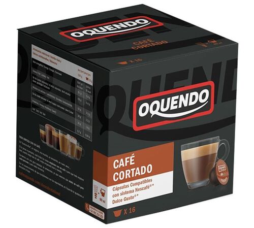 16 Nescaf&eacute;* Dolce Gusto* Compatible Pods Cortado Macchiato &ndash; OQUENDO