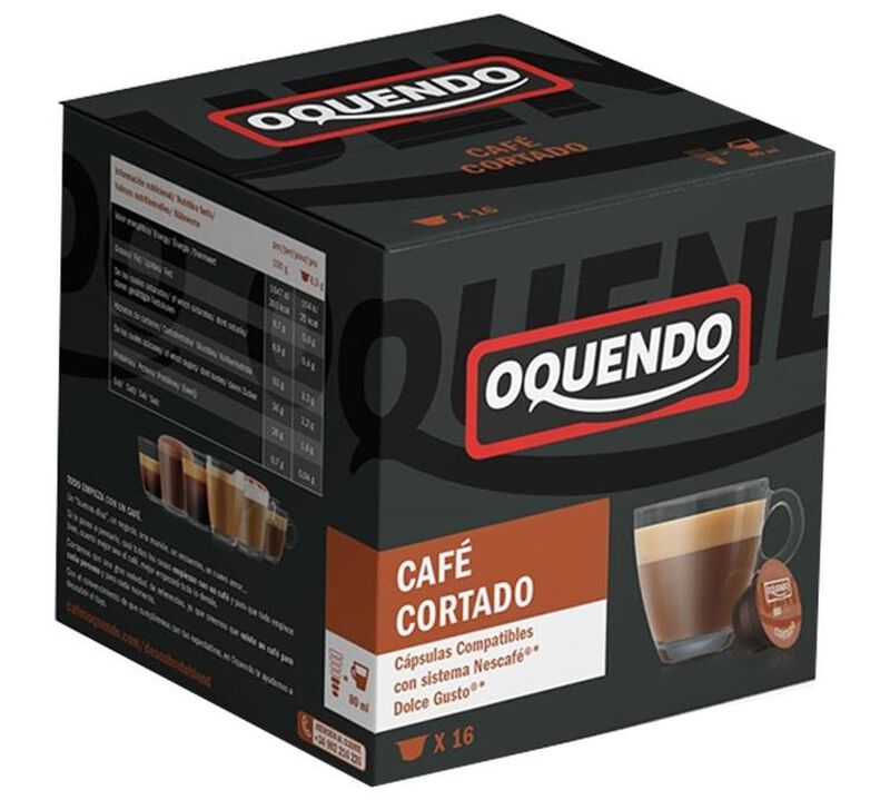 16 Nescaf&eacute;* Dolce Gusto* Compatible Pods Cortado Macchiato &ndash; OQUENDO image number 0