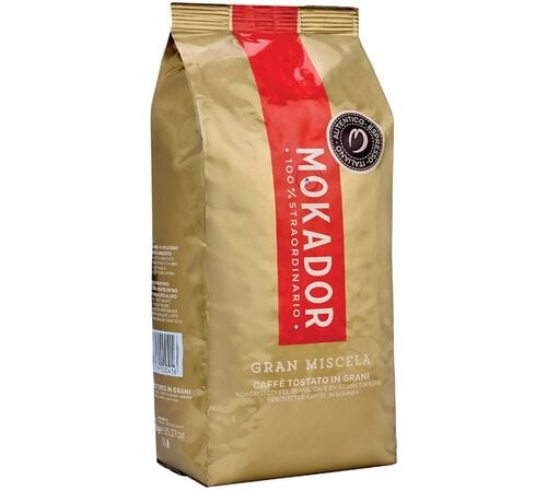 1 kg - Caf&eacute; en grain - 100% Straordinario Gran Miscela - MOKADOR CASTELLARI