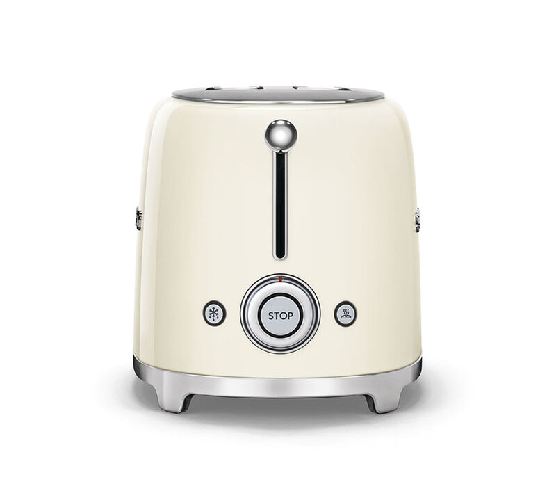 Set Petit-D&eacute;jeuner Grille-Pain TSF01CREU et Bouilloire KLF05CREU Cr&egrave;me - SMEG image number 2