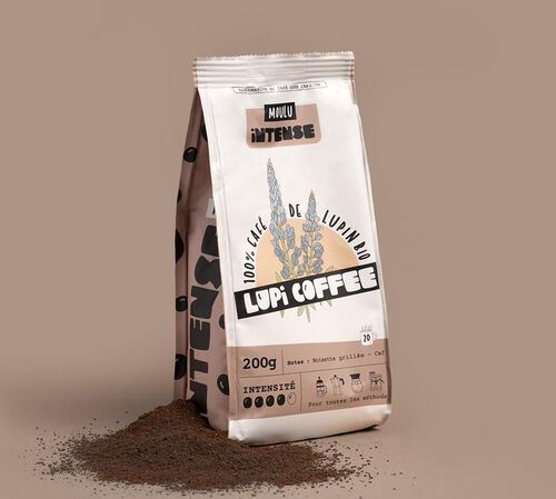 Caf&eacute; de Lupin bio Intense - Moulu 200 g- LUPI COFFEE image number 3
