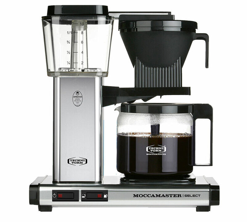 Caffettiera filtro Moccamaster KBG741 SELECT Nero Opaco image number 0