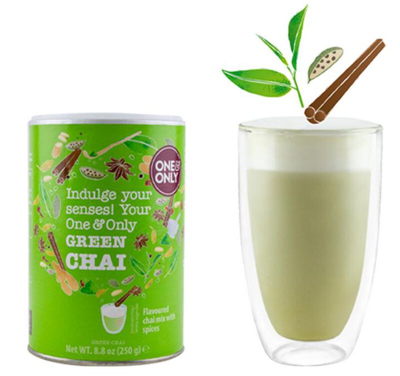One and Only Green Chai Powder - 250g image number 1