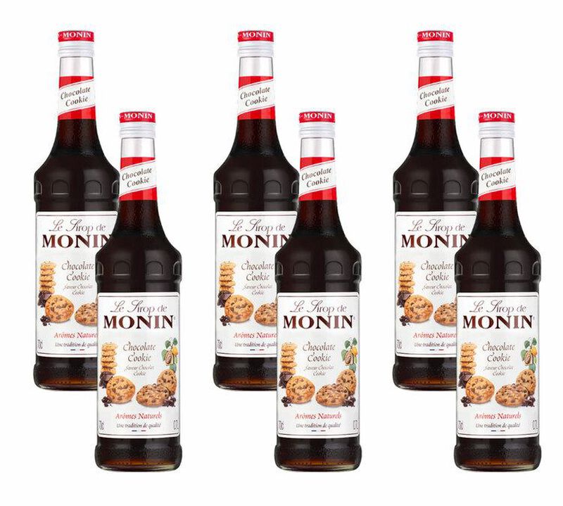 Sirop chocolat cookie + pompe doseuse 6 x 70cl - MONIN image number 0