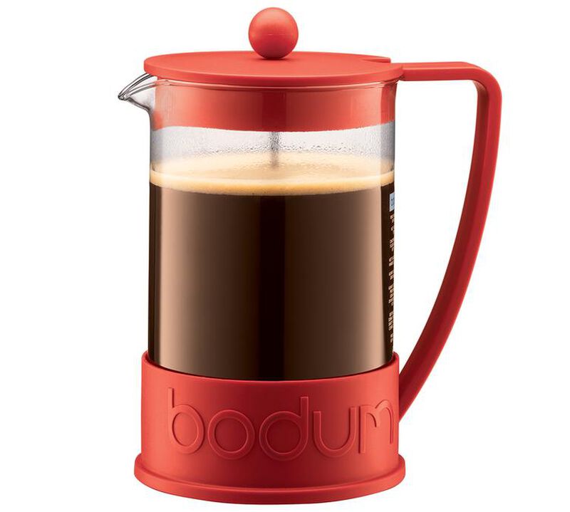 Bodum Brazil 3-cup French Press in Red - 350ml image number 0