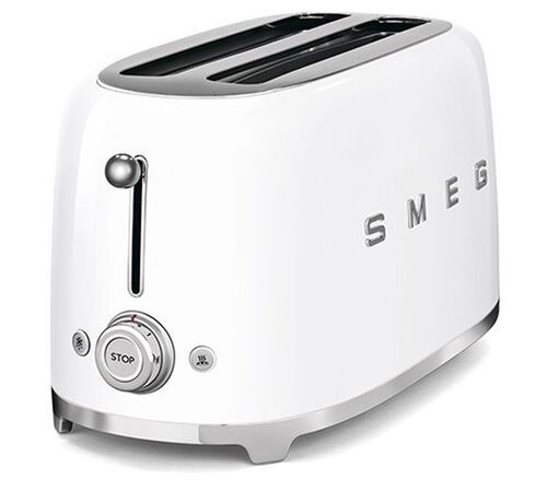 Grille-pain TSF02WHEU 4 tranches Blanc - SMEG image number 1